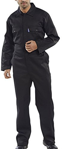 CLICK REGULAR BOILERSUIT BLACK 44