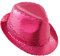 W WIDMANN MILANO Party Fashion - Hut Fedora, Hut mit Pailletten, Kopfbedeckung, Karneval