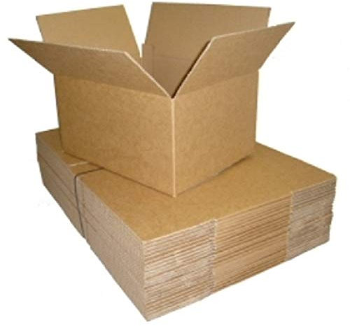 50 x Mailing Postal Cardboard Boxes 12x9x6 A4 Size - Single Wall