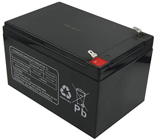 MULTIPOWER Bleiakku MP12-12 12,0Volt 12.000mAh mit 4,8mm Steckanschlüssen