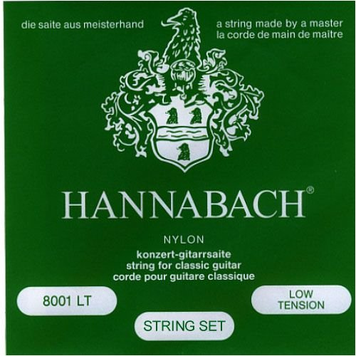 Hannabach 8001LT grün Saiten Konzertgitarre