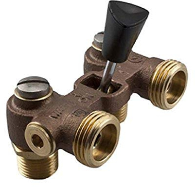 Watts 1/2 2T-M2 Brass & Tubular Washing Machine Hot Water Shut Off Valve