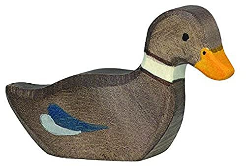 Holztiger Ente, schwimmend, 80024