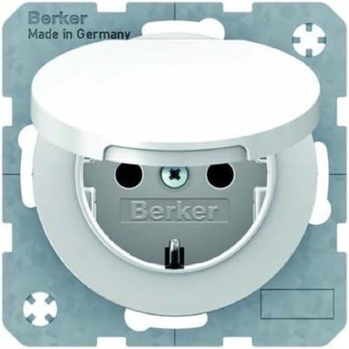 Hager 47512089 Type F White Socket-Outlet – Socket-outlets (16 A)