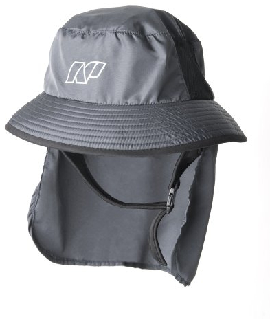 NP Surf Hut - Grau - Herren - Unisex - Sommer - Surf - Sportlich - Wasserabweisend - Atmungsaktiv - Leicht - Synthetik - Neopren - Bucket Hat - Hut