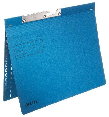 Leitz 50 x LEITZ Combi Pendelhefter DIN A4 kfm. Heftung blau blau