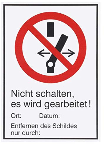 DEHN 700054 Hinweisschild 1St.