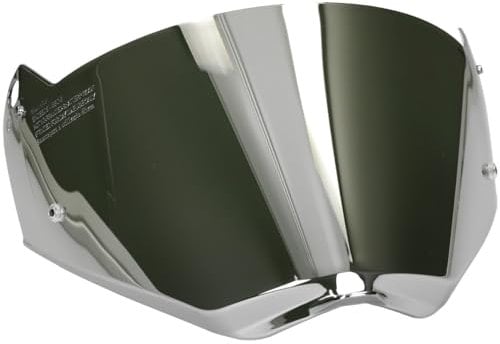 LS2 MX436 Pioneer visiera (Iridium Silver,One Size)