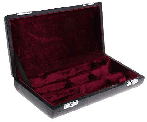 B Flat schwarze Klarinetten-Tragetasche aus Holz, gepolstert, Gigbag Handtasche, staubdicht und wasserabweisend, AOD