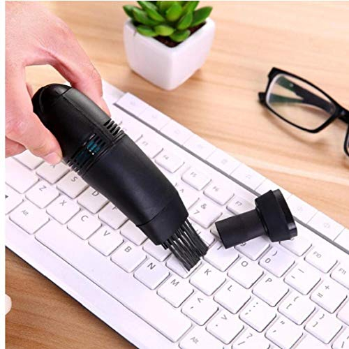 CULER Mini USB Handheld Keyboard Vacuum Cleaner Brush for Desktop Computer Keyboard Phone Cleaning Brush Household Cleaning Tools