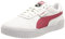 PUMA Cali Wn's, Scarpe da Ginnastica Donna, Bianco White Persian Red, 38 EU