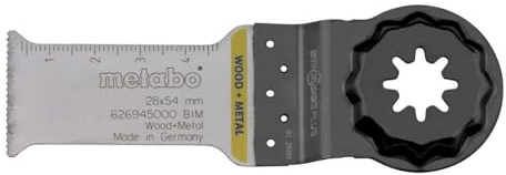 Metabo Starl.Plus H+M BiM 626945000 - Lama per sega a immersione, 32 x 60 mm