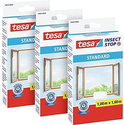 tesa Standard 55670 Fliegengitter (L x B) 1000mm x 1000mm 3St.