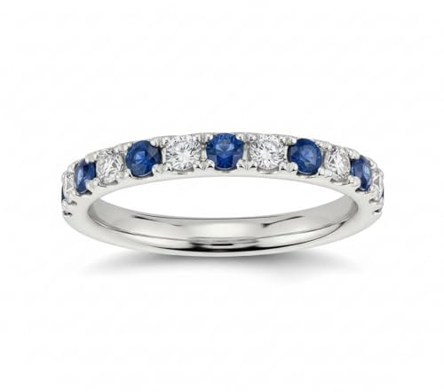 ewelryGift Wählen Sie Ihre Farbe Bandringe 925er Sterlingsilber Versprechensring Perfekter Schmuck für alle Gelegenheiten für Männer und Frauen Ringgröße 47 bis 70