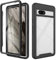 ESTH® Google Pixel 7a Clear Case, Silicone & PC Hybrid Full-Body Armour Built-in Screen Protector and PC Bumper Military Grade Heavy Duty Shockproof Cover, Black
