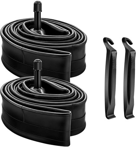 2er Pack 27,5 Zoll Fahrradschläuche (27,5x1,75-2,125) – Butyl-Innenschläuche mit Schrader-Ventil (AV32mm) – Für MTB, Trekking & Citybike Pendlerrad