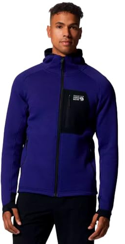 Mountain Hardwear Herren Polartec Power Grid Full Zip Hoody Jacke