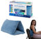 Brookstone HUG'ZZZ Soft Pillow | Microwaveable Gel Pack for Warming Sensation, Comfort & Support | Flexible Fold, Roll, or Wedge Pillow for Cozy Support | Perfect Sitting, Napping, or Hugging Pillow