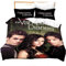 KnorRs Horror TV Bettbezug-Set 2-Teiliges, Vampire Bettwäsche 135X200cm, Weiches Bettbezug Mit Kissenbezug Für Kinder Und Erwachsene (A2,155x220cm + 80x80 cm), MBT-026