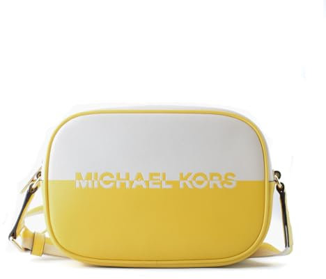 Michael Kors Jet Set Travel Umhängetasche, Gelb, 22 x 15 x 6 cm
