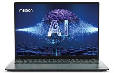 MEDION 40,6 cm (16 Zoll 4K OLED) S10 Laptop (Intel Core Ultra 7 155H, 16GB DDR5 RAM, 1TB PCIe SSD, 100% DCI-P3, FHD Webcam, WLAN, Win 11)