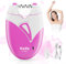Epilator for Women, Facial Epilator Electric for Face Hair Remover, Cordless Epilators with LED Light for Women Face Body Armpit Bikini Leg Hair Removal