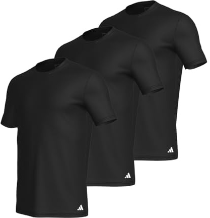 Adidas Herren Crew Neck Shirt (3pk) - Active Core Cotton Baselayer-Shirt (3er Pack)