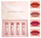 Matte Lippenstifte Set Samt Lippenstift Samt Lippenstift für Damen Make-up Set 4 Farben Samt Lippenstift Set Feuchtigkeitsspendende Kosmetik Lipgloss Kit Langanhaltender Lipgloss Kit