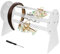 WYYFXY® Claw Clip Organizer, Haarspangen Aufbewahrung 360° Drehbar Klauenclip Ausstellungsständer Transparentes Acryl Haarspangen Halter für Clips und Haarbändern