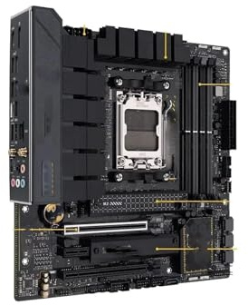 motherboard Ryzen 5 7500F + Fit For ASUS TUF GAMING B650M PLUS WIFI B650 DDR5 Socket AM5 MATX 24.4×24.4cm PCI-E 4.0 128GB
