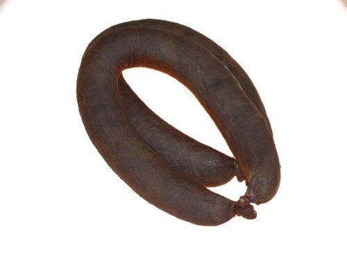 Schwarzwald Metzgerei – Chili Blutwurst aus Schwarzwälder Tradition – 1 Ring Schwarzwurst mit feinem Chiligeschmack – Schwarzwälder Spezialität für Wurst-Liebhaber