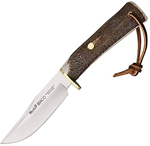 Muela MUE90854 Cuchillo a Lama Fissa,Unisex - Adulto, Marrón, un tamaño