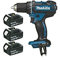 Makita DDF482RM3J Taladro Combinado 3x18V 4Ah Li-ion + maletin Makpac