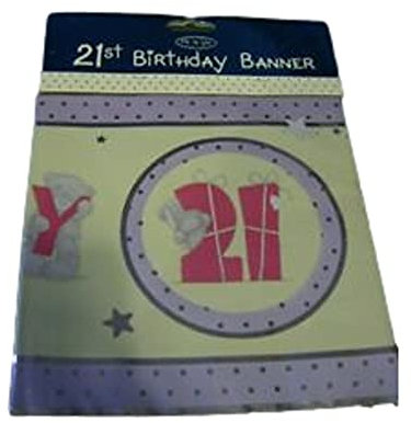 Me to You 21st Birthday Banner
