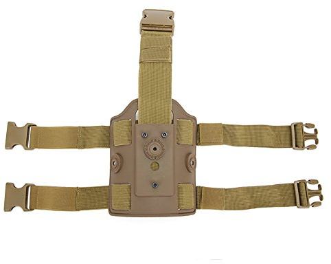 DECHO-C Taktische Jagd Oberschenkel Drop Bein Plattform Holster Dual Strap Bein Oberschenkel Holster Tasche Taktische Leggings Gerät