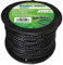 RIEGOLUX Filo decespugliatore nylon elicoidale, nero, 4 mm x 100 m, filo decespugliatore per disco decespugliatore, filo di nylon decespugliatore per tosaerba, giardino ed esterno