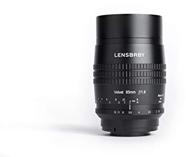 Lensbaby - Velvet 85 - para Nikon Z - Suave y Aterciopelado Macro y Retratos - Efecto incandescente
