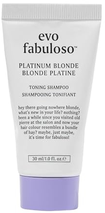 evo® Fabuloso™ Platinum Blonde Toning Shampoo 30 ml