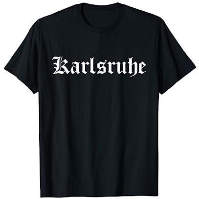 Karlsruher Heimat Stadt Karlsruhe T-Shirt