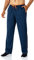 Butrends Jogginghose für Herren leichte schnell trocknende Herrenhose mit Reißverschlusstaschen Trainingshose mit elastischer Taille atmungsaktive Sporthose, Navy Blau-orange, XL