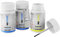 MG PRIME Autolack Lackstift Set für Volkswagen VW L0K1 / 0K1 / 0R Oryxweiss Perlmutt/Tofanaweiss Metallic Grundlack Basislack Klarlack je 50ml