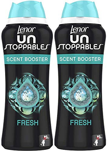 Lenor Unstoppables - Profumo per bucato, profumo fresco, 42 lavaggi (570 g), confezione da 2