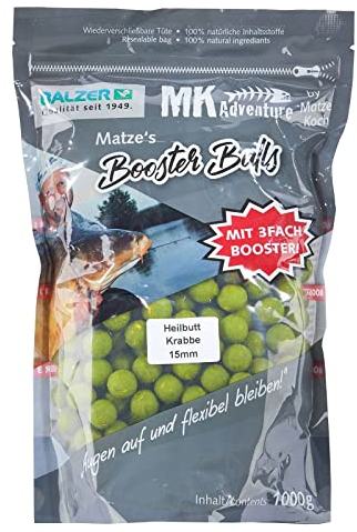 Balzer Matze Koch Booster Balls Boilies, Typ:Hailbutt/Krabbe