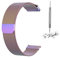 Correa de reloj de acero inoxidable de malla 12 mm / 18 mm / 20 mm / 22 mm pulsera de metal de repuesto pulsera de acero inoxidable con cierre magnético Smartwatch correa de repuesto