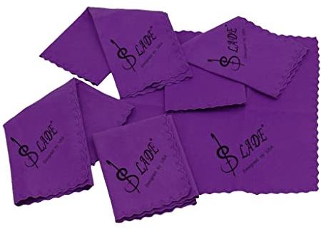 5 Baumwolle Reinigungstücher Tuch Handtuch Poliertuch für Gitarre