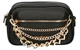 Love Moschino Damen Jc4291pp0gkt000 Schultertasche, Schwarz