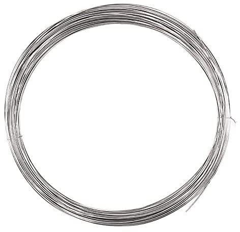 Alambre de cobre estañado Alambre de cobre desnudo, diámetro del alambre: 0.7mm, longitud: 1m, para los bancos de trabajo electrónicos de cobre del mantenimiento Ejes mecánicos.