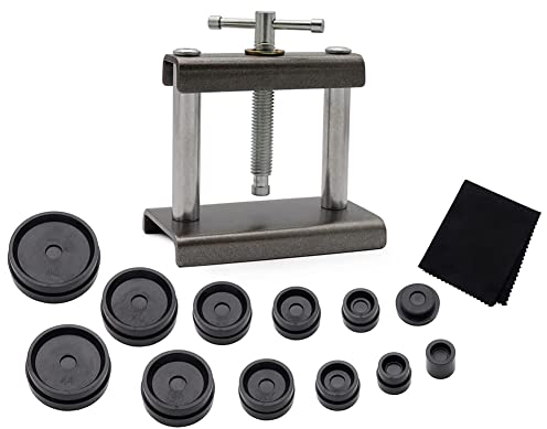 , Uhrenrückseite, Gehäuseschließer, Uhrenreparatur, Batterieersatz, Schwarz