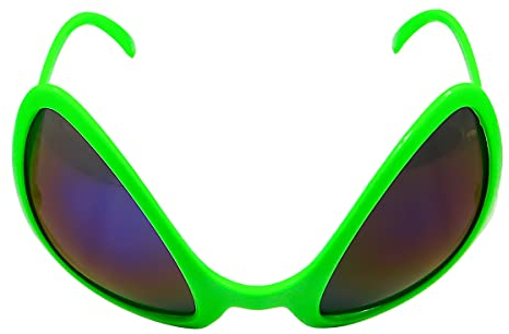 CENPEK 3-Teilige Skurrile Alien-Brille, Dekorative Brille, Requisiten, Partybrille