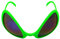 CENPEK 3-Teilige Skurrile Alien-Brille, Dekorative Brille, Requisiten, Partybrille